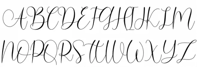Amadea Schriftart Groß