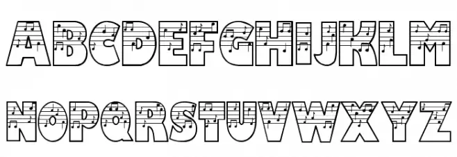 Amadeus Schriftart Groß