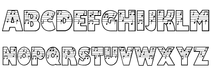 Amadeus Font LOWERCASE