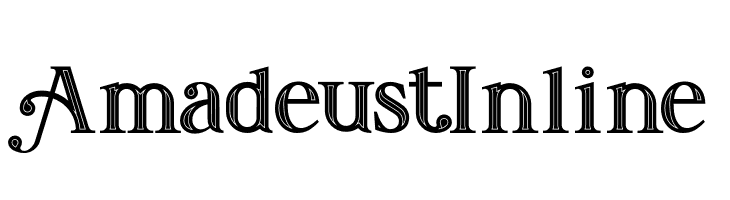 Amadeust Inline  Descarca Fonturi Gratis