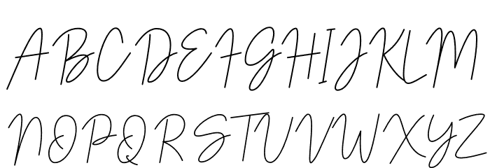 Amadgone Font UPPERCASE