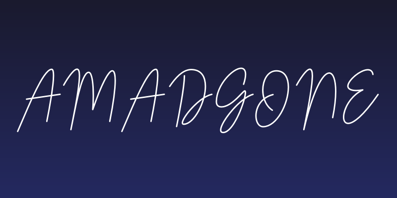 Amadgone Social Header