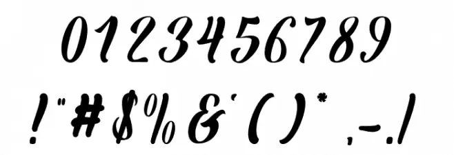 Amadigi Font OTHER CHARS