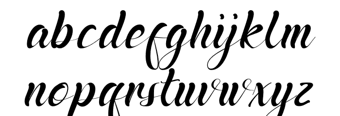 Amadigi Font LOWERCASE