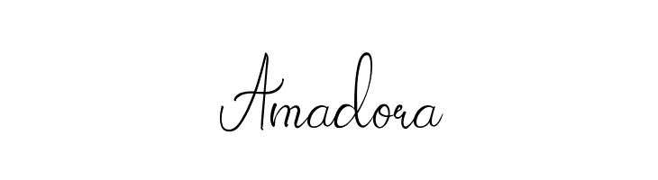 Amadora  Frei Schriftart Herunterladen