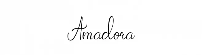 Amadora  フリーフォントのダウンロード