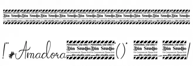 Amadora Font OTHER CHARS