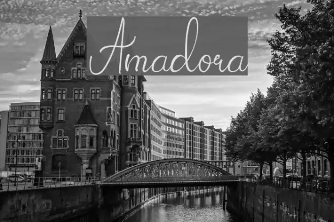 Amadora Font examples