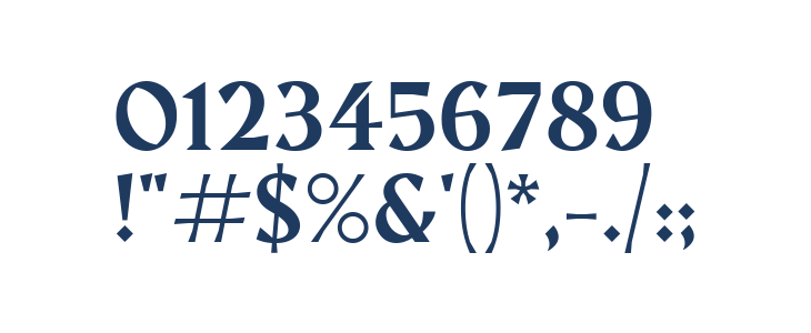 Amagro-bold Other Characters