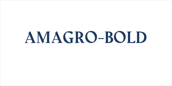 Amagro-bold Logo