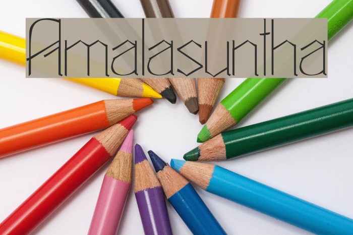 Amalasuntha Font examples