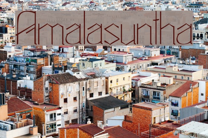 Amalasuntha Font examples