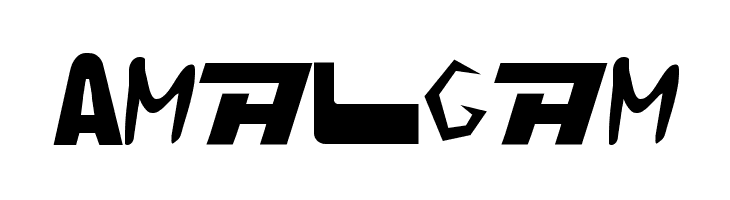 Amalgam  フリーフォントのダウンロード