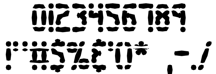Amalgamate BRK Font OTHER CHARS