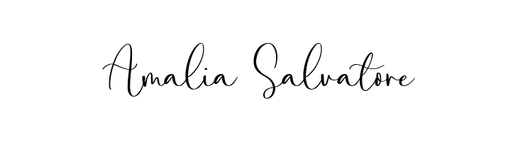 Amalia Salvatore  Frei Schriftart Herunterladen