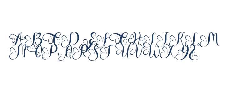 Amalia Valentine Uppercase