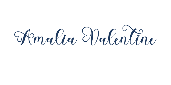 Amalia Valentine Logo