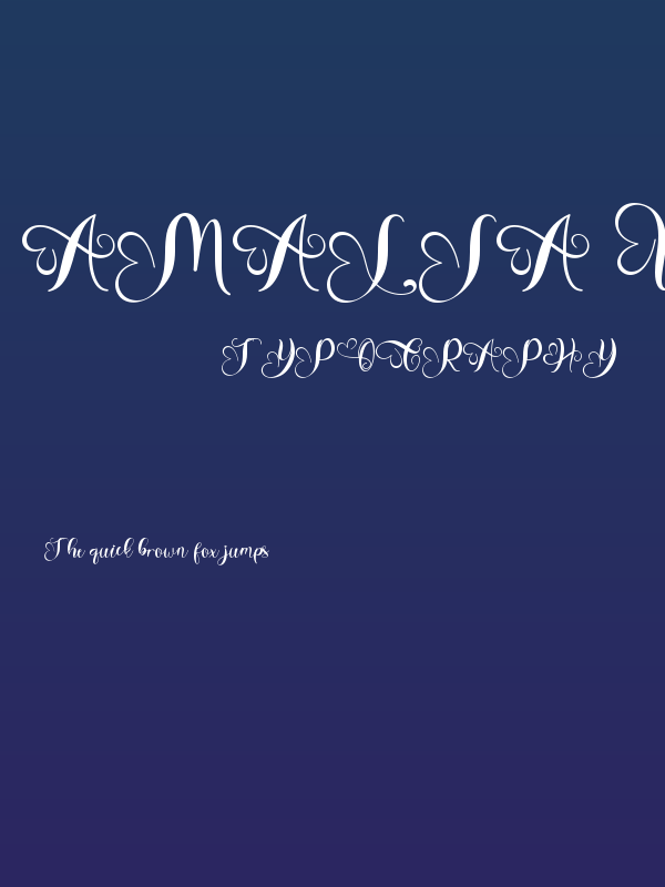 Amalia Valentine Poster