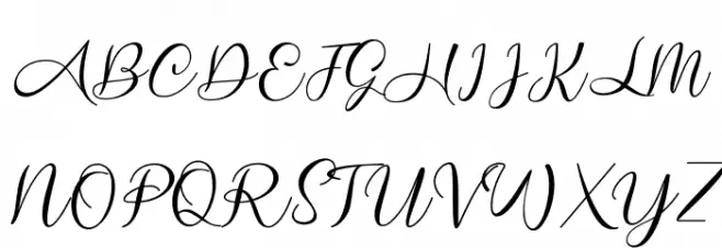 Amalia Schriftart Groß