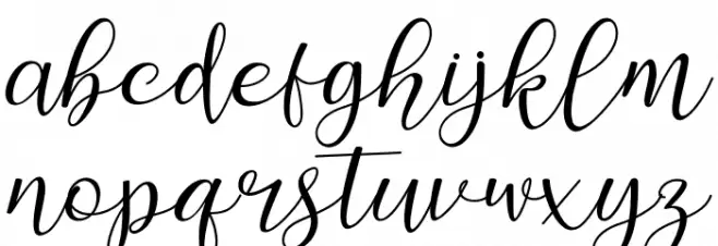 Amalia خط أحرف صغيرة