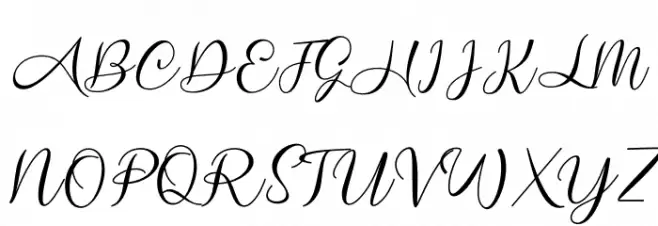 Amalia Schriftart Groß