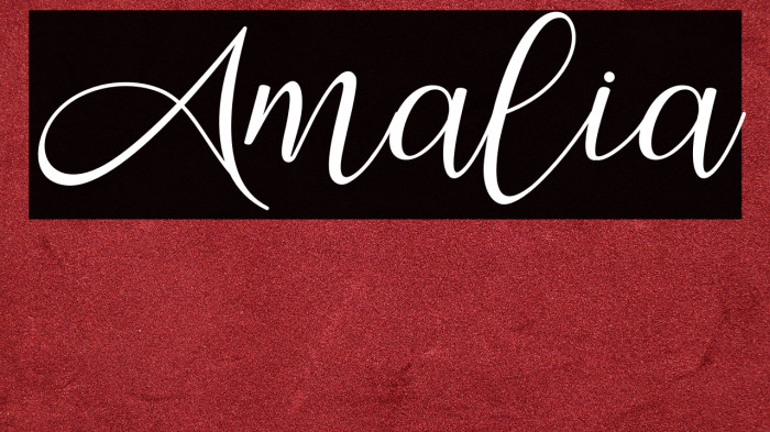 Amalia Example 2