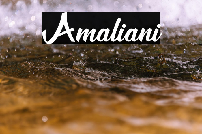 Amaliani Example 1