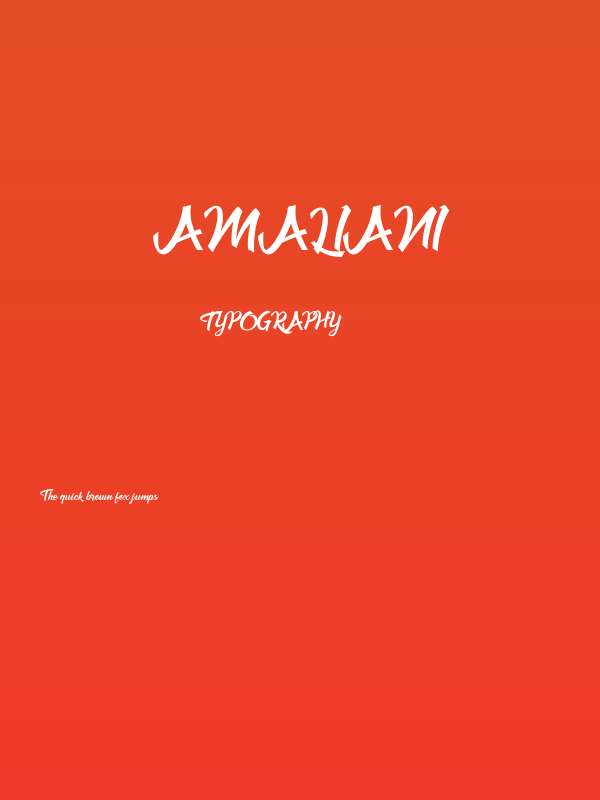 Amaliani Poster
