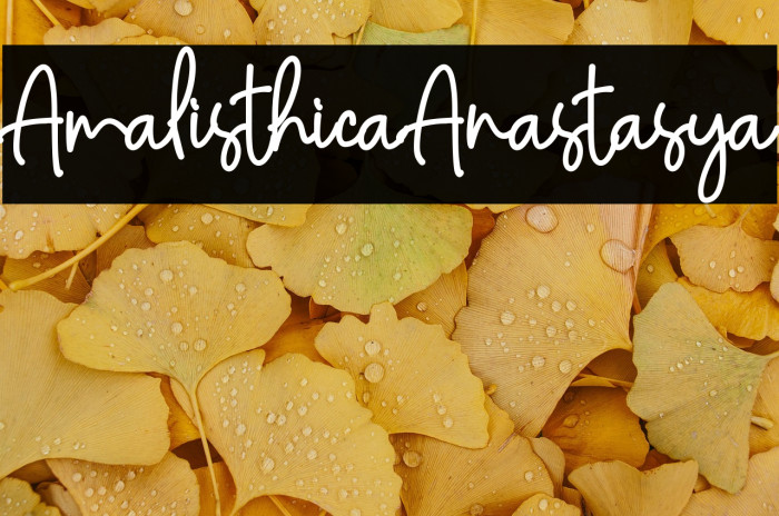 AmalisthicaAnastasya Example 1