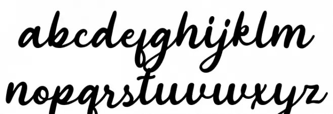 Amalitha - Personal Use Font Litere mici