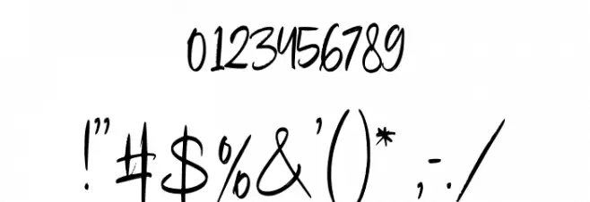 Amallinda Script Schriftart Anderer Schreiben