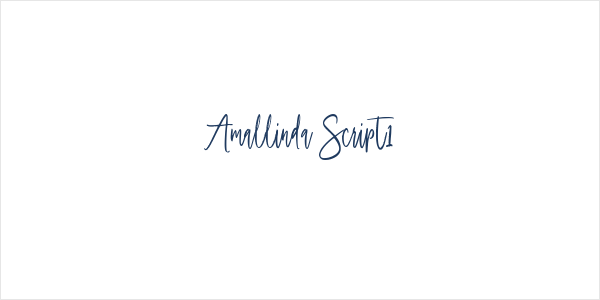 Amallinda Script1 Logo