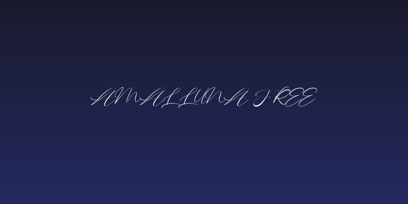 Amalluna FREE Social Header