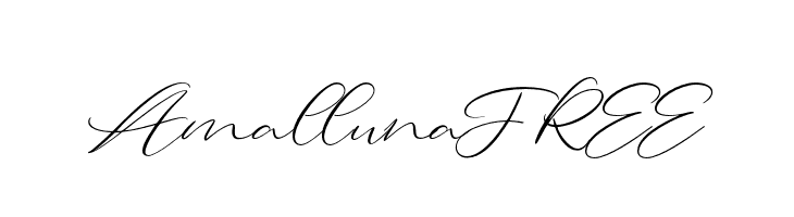AmallunaFREE  Free Fonts Download