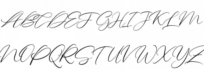 AmallunaFREE Font UPPERCASE