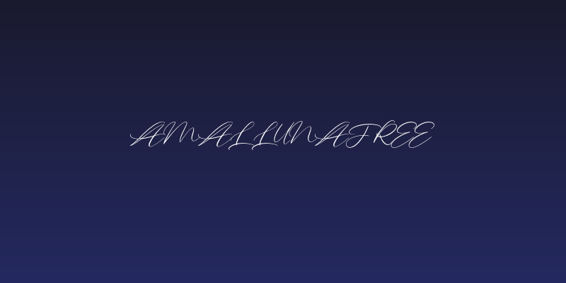 AmallunaFREE Social Header