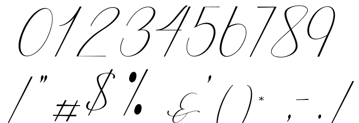 Amalyara-Regular Font OTHER CHARS