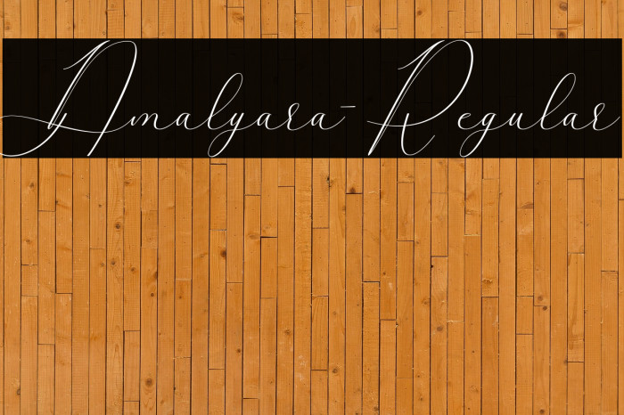 Amalyara-Regular Example 2