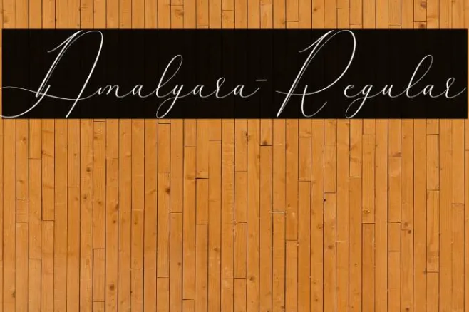 Amalyara-Regular Example 2