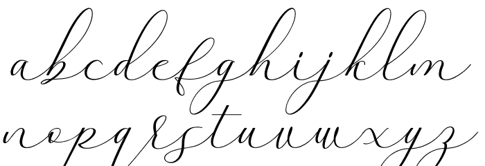 Amalyara-Regular Font LOWERCASE