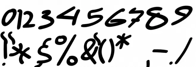 Amanah Font OTHER CHARS