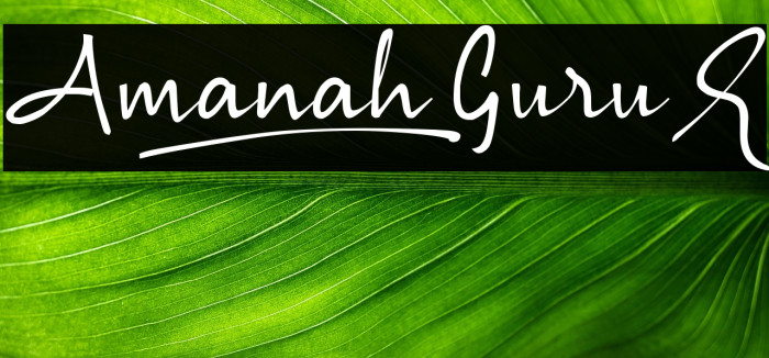 Amanah_Guru & Example 2