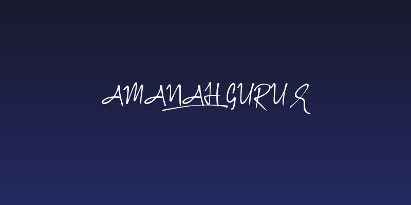 Amanah_Guru & Social Header