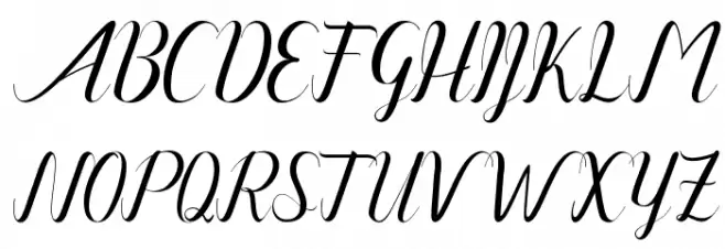 Amanda Art design Schriftart Groß