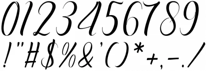 Amanda-Artdesign Font OTHER CHARS