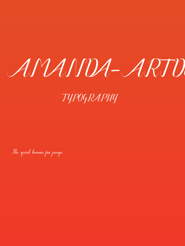 Amanda-Artdesign Poster