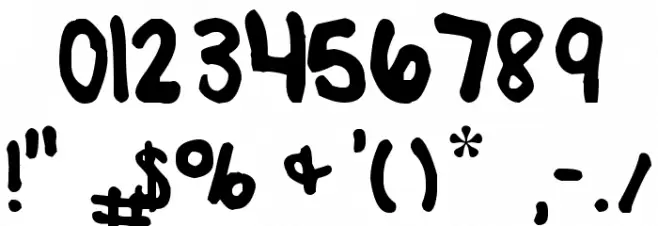 Amanda Brodzinski Font OTHER CHARS