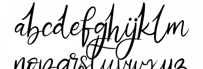 Amanda FREE फ़ॉन्ट लोअरकेस