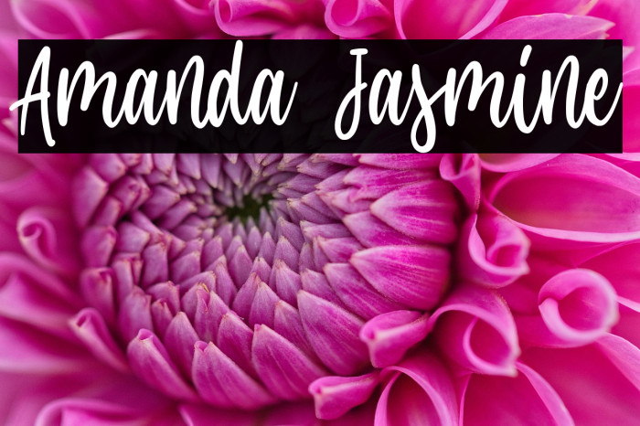 Amanda Jasmine Example 1