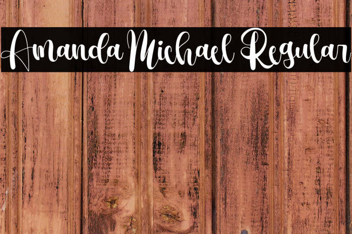 Amanda Michael Regular Example 1
